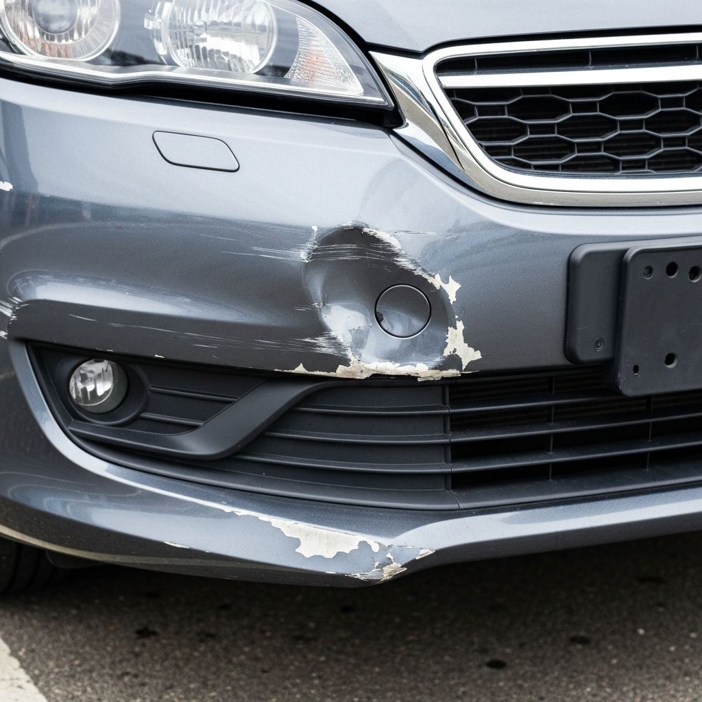 Bumper Repair - Before